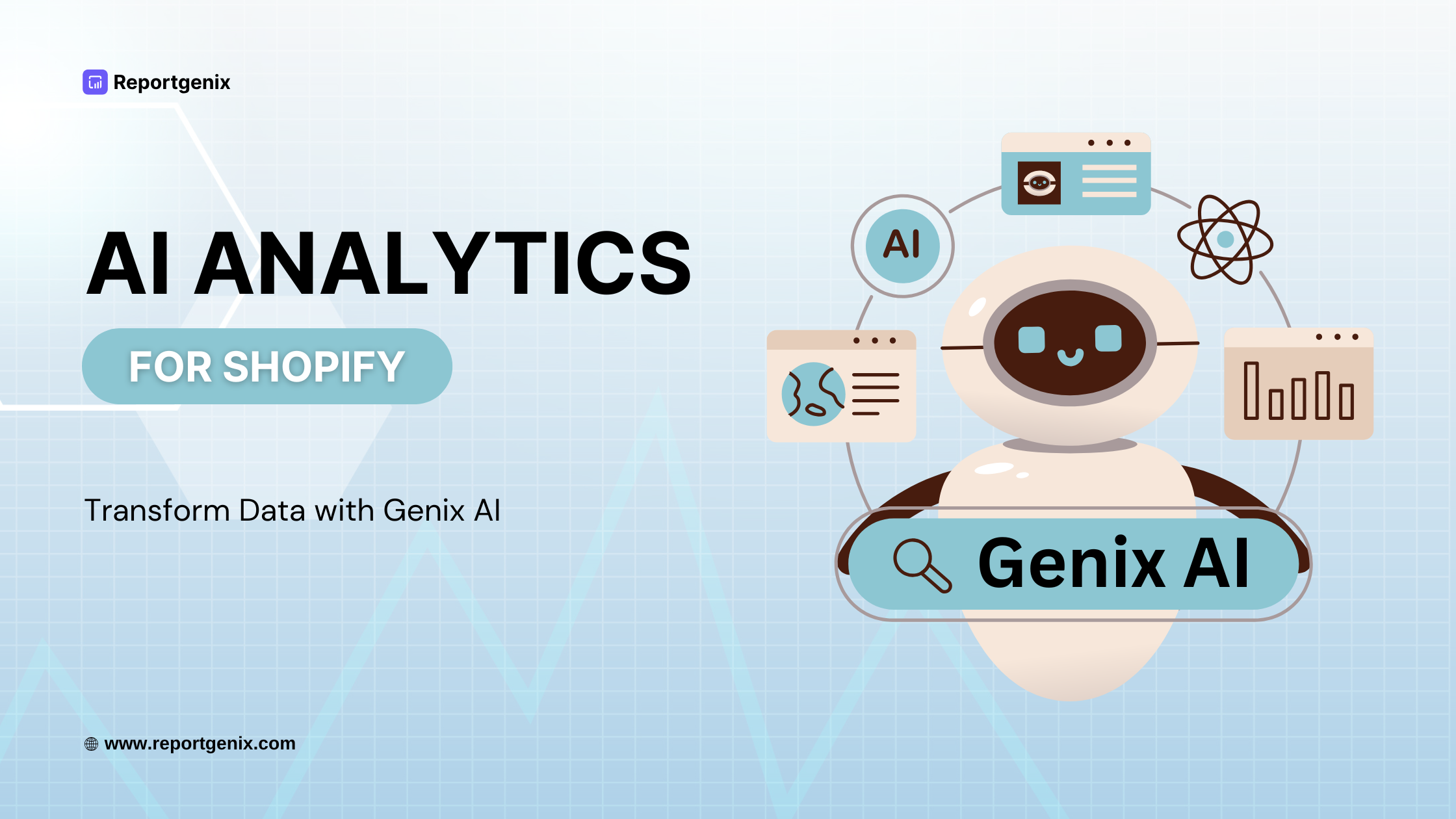 Transform Data with Genix AI – AI Analytics for Shopify