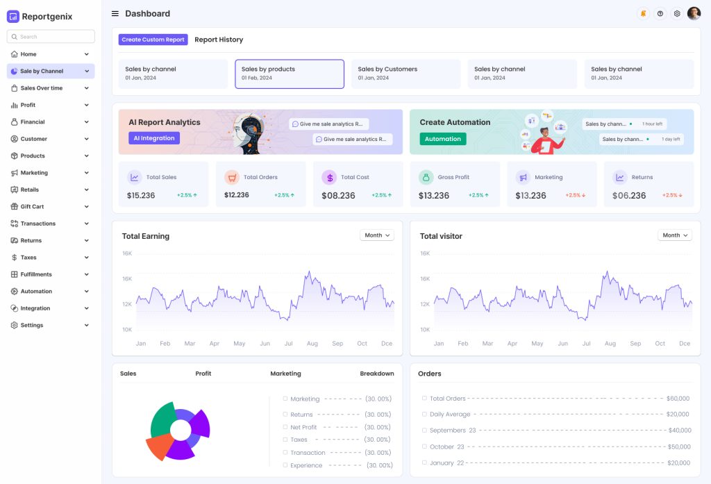 Reportgenix vs Report Toaster: Which Shopify Reporting Tool Helps You Grow? 6 Compare Reportgenix vs Report Toaster regarding features, pricing, and usability. Discover which Shopify reporting tool best suits your store's needs.