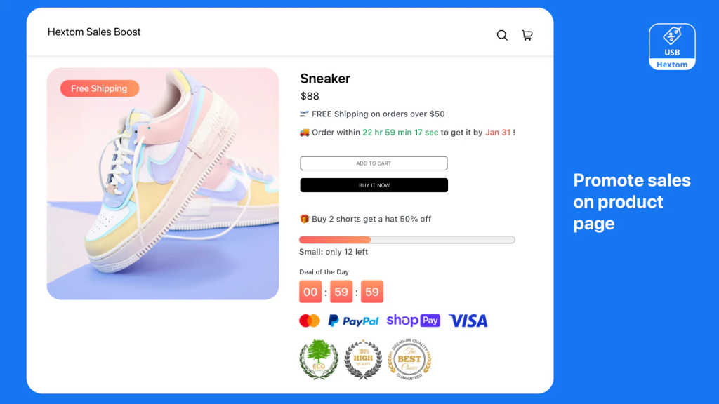 Shopify sales popup and social proof apps showcasing real-time notifications, banners, and trust-building features to boost conversions