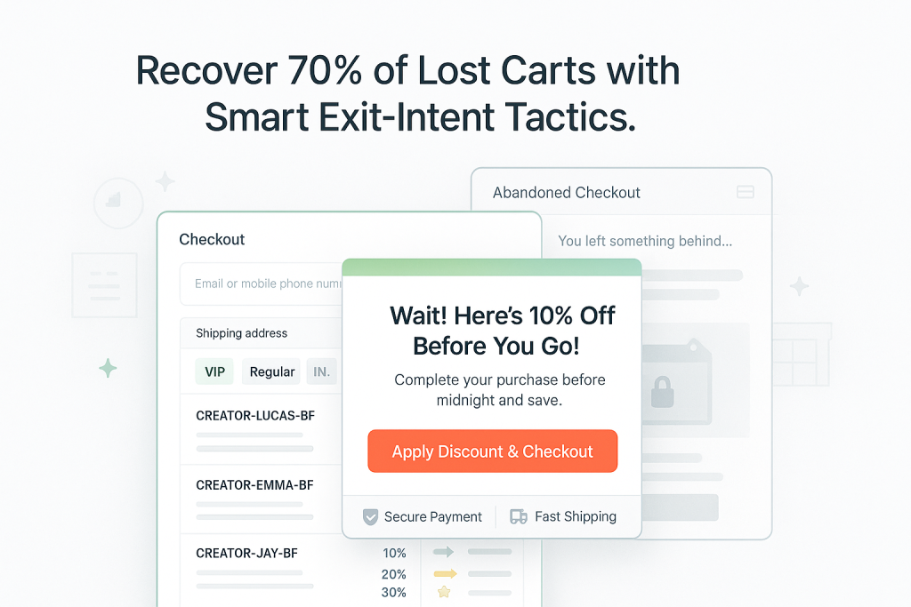 11 Proven Black Friday Promotion Ideas for Shopify Stores 13 Black Friday promotion idea for Shopify stores showing discount banners and shopping carts