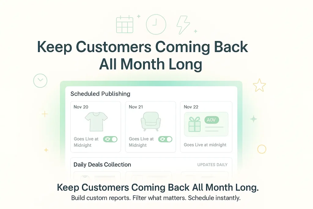 11 Proven Black Friday Promotion Ideas for Shopify Stores 6 Black Friday promotion idea for Shopify stores showing discount banners and shopping carts